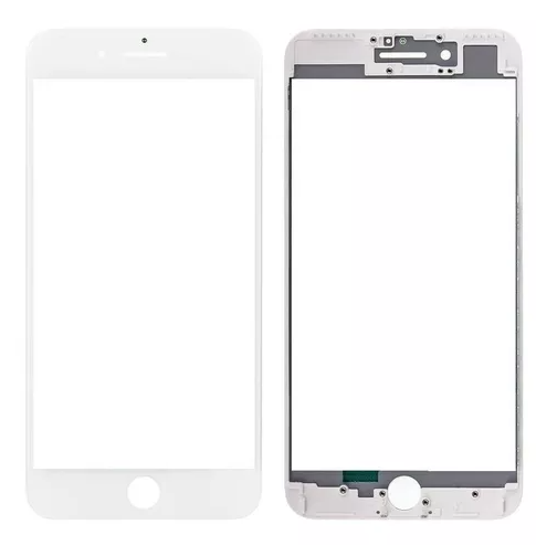 VIDRIO GLASS + OCA + MARCO IPHONE 6S BLANCO 